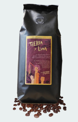 Kaffee Tierra y Luna - starker Espresso/ganze Bohne 500g
