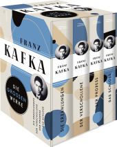 Franz Kafka, Die großen Werke - 4 Bände im Schuber - Taschenbuch