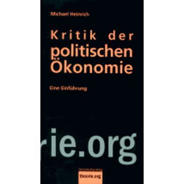 Kritik der politischen Ökonomie