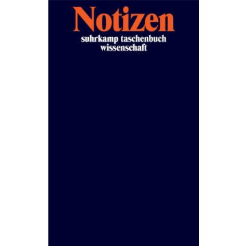 Notizbuch suhrkamp taschenbuch wissenschaft