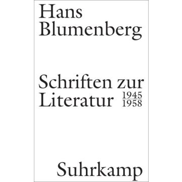 Schriften zur Literatur 1945-1958