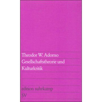 Gesellschaftstheorie und Kulturkritik