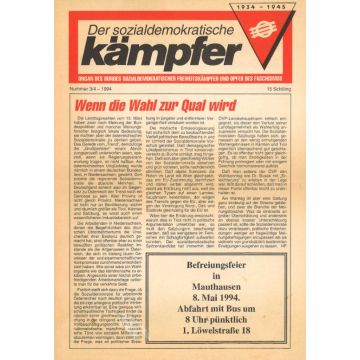 Der sozialdemokratische Kämpfer Nr. 3/4-1994