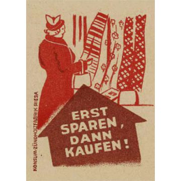 Magnet - Erst sparen, dann kaufen!