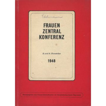 Frauenzentralkonferenz 8. und 9. November 1948