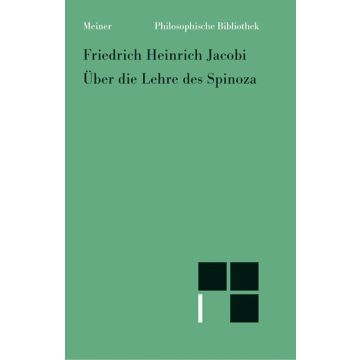 Über die Lehre des Spinoza in Briefen an den Herrn Moses Mendelssohn
