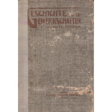 Geschichte der Gewerkschaften (1922)