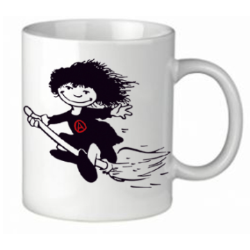 Tasse Anarchie-Hexe