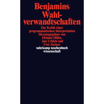 Benjamins Wahlverwandtschaften