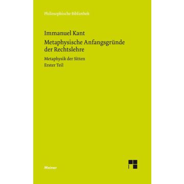 Metaphysische Anfangsgründe der Rechtslehre