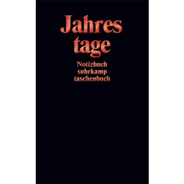 Notizbuch suhrkamp taschenbuch - Jahrestage