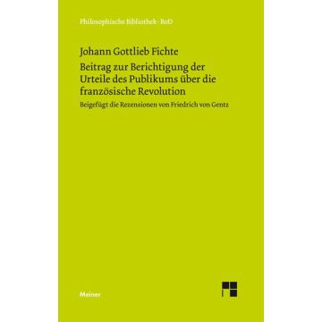 Beitrag zur Berichtigung der Urteile des Publikums über die französische Revolution (1793)