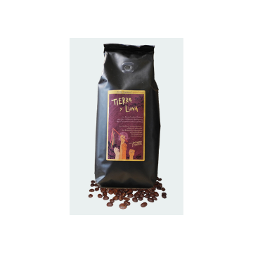 Kaffee Tierra y Luna - starker Espresso/ganze Bohne 500g