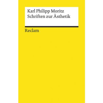 Schriften zur Ästhetik