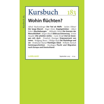 Kursbuch 183: Wohin flüchten?