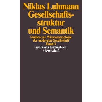 Gesellschaftsstruktur und Semantik Bd. 3