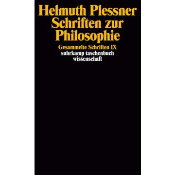 Schriften zur Philosophie