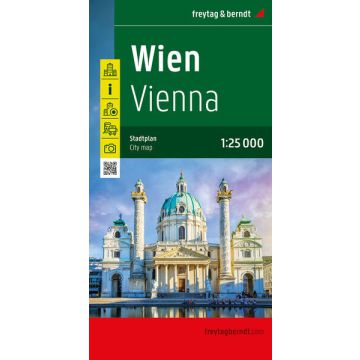 Wien, Stadtplan 1:25.000, freytag & berndt