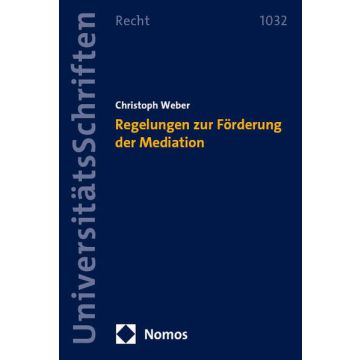 Regelungen zur Förderung der Mediation