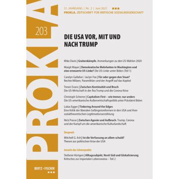 Prokla 203: Die USA vor, mit und nach Trump