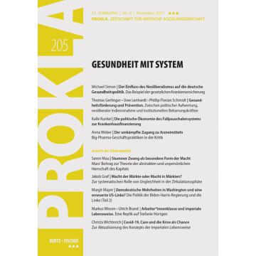 Prokla 205: Gesundheit mit System