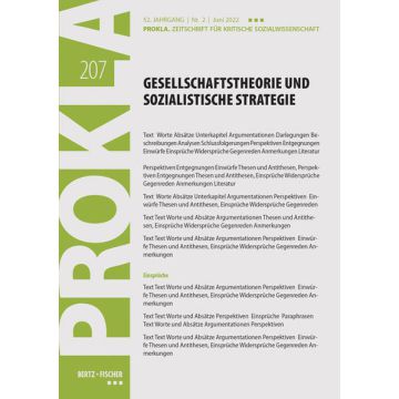 Prokla 207: Der nonkonformistische Intellektuelle: Gesellschaftstheorie und sozialistische Strategie