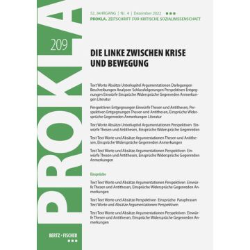 Die Linke zwischen Krise und Bewegung