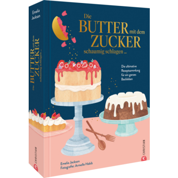 Die Butter mit dem Zucker schaumig schlagen ...