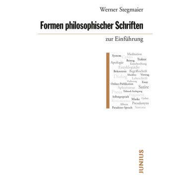 Formen philosophischer Schriften zur Einführung