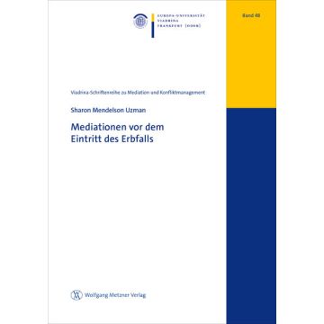 Mediationen vor dem Eintritt des Erbfalls