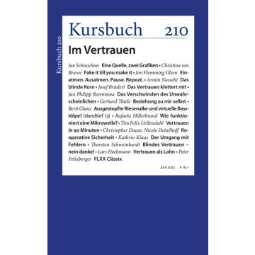 Kursbuch 210: Im Vertrauen
