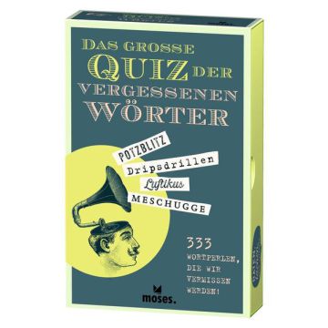 Das große Quiz der vergessenen Wörter