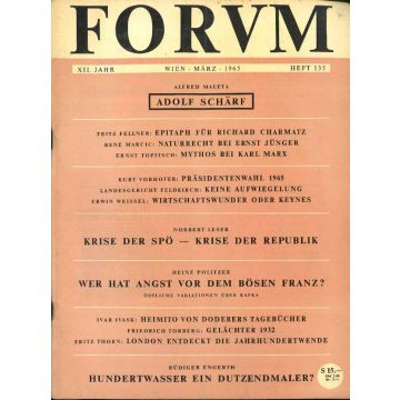 FORVM Heft 135/1965