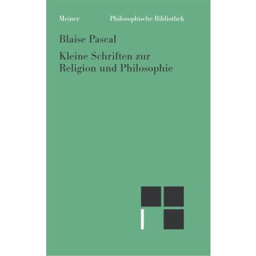 Kleine Schriften zur Religion und Philosophie