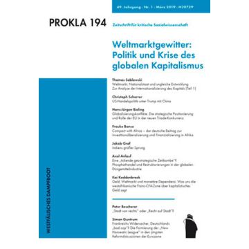 Prokla 194: Weltmarktgewitter - Politik und Krise des globalen Kapitalismus