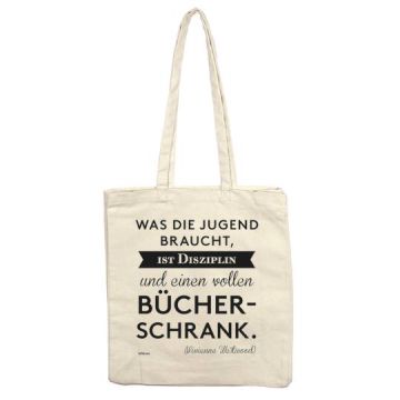 Was die Jugend braucht, ist Disziplin und einen vollen Bücherschrank